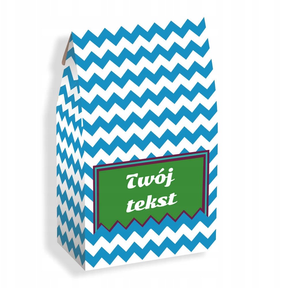 Gotowy zestaw prezentowy personalizowany NIEBIESKI herbata sypana PREMIUM różne smaki mix 10szt. prezent upominek podziękowanie dla kobiety faceta mam