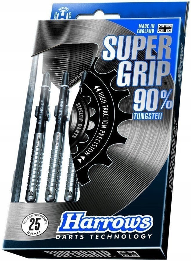 Darts strėlytės steeltip SUPERGRIP W90 3x22gR
