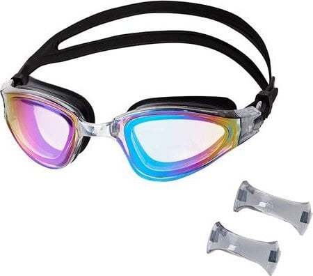 Nils Extreme NQG180MAF CZARNY/ RAINBOW OKULARKI NILS AQUA