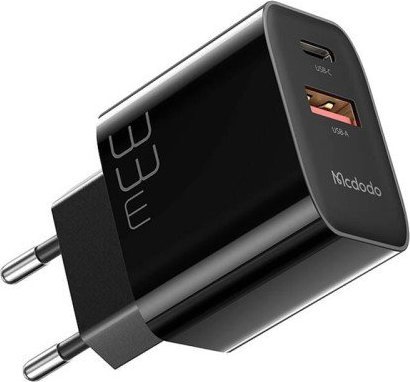 Ładowarka Mcdodo Ładowarka sieciowa GaN 33W Mcdodo CH-0921 USB-C, USB-A (czarna)