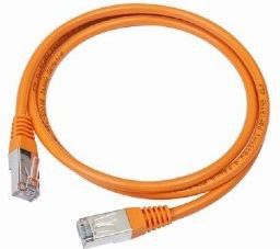 Delock patchcord RJ45, osłonka zalewana, kat. 5e, UTP, 0,25m, pomarańczowy PP12-0.25M/O