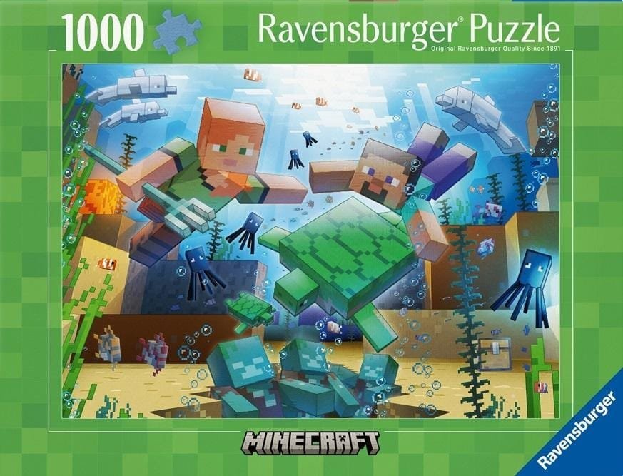Ravensburger Puzzle Minecraft Mozaika 1000 elementów