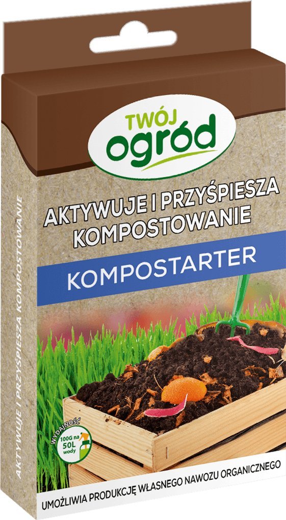 Twój Ogród Kompostarter 100g - ekologiczna utylizacja odpadów