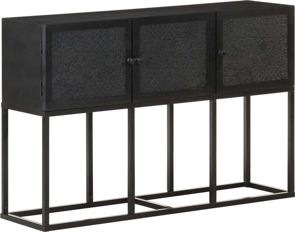 vidaXL Szafka, 115 x 30 x 76 cm, lite drewno mango