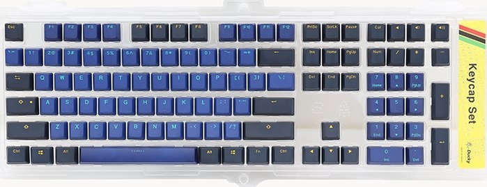 Ducky Ducky "Horizon" PBT Double-Shot Keycap Set, DE Layout