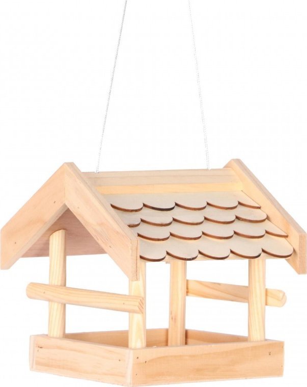 Garden&Fun Karmnik dla ptaków, drewniany, 22x21,5x20 cm