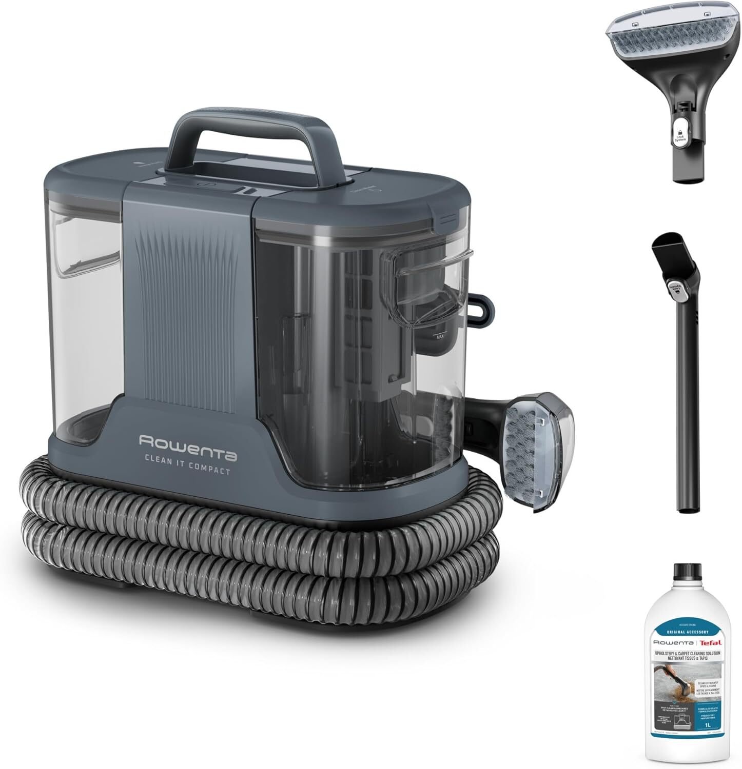 Odkurzacz piorący Rowenta Clean It Odkurzacz prania 1,4l zestaw