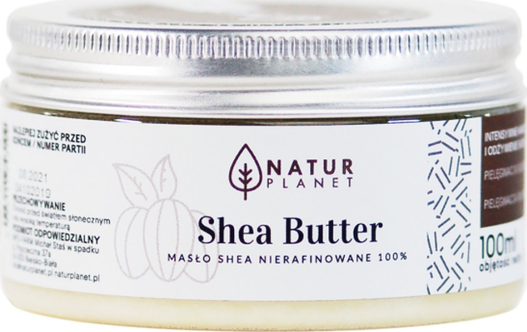 Natur Planet Masło Shea nierafinowane 100ml