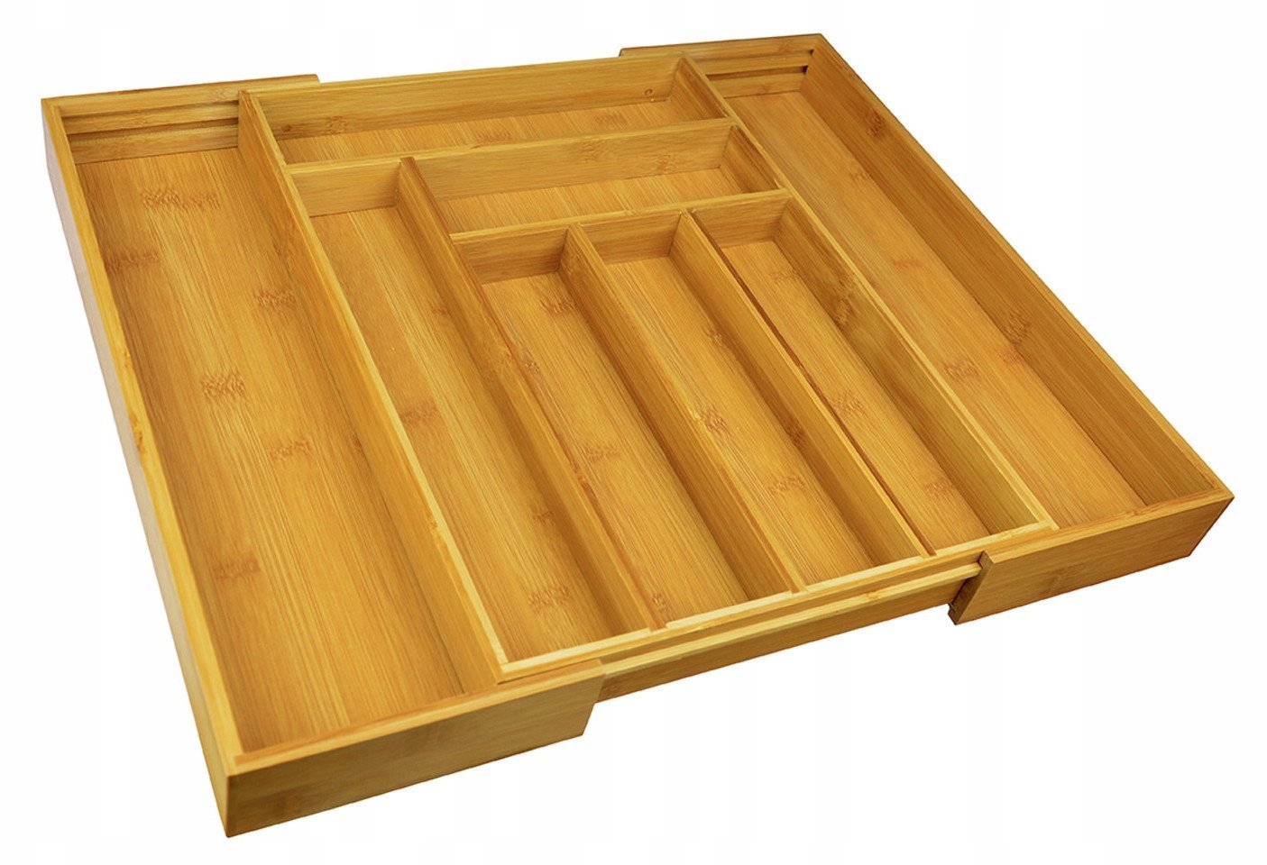 WKŁAD / ORGANIZER DO SZUFLADY NA SZTUĆCE ROZSUWANY KRISBERG KS-2547