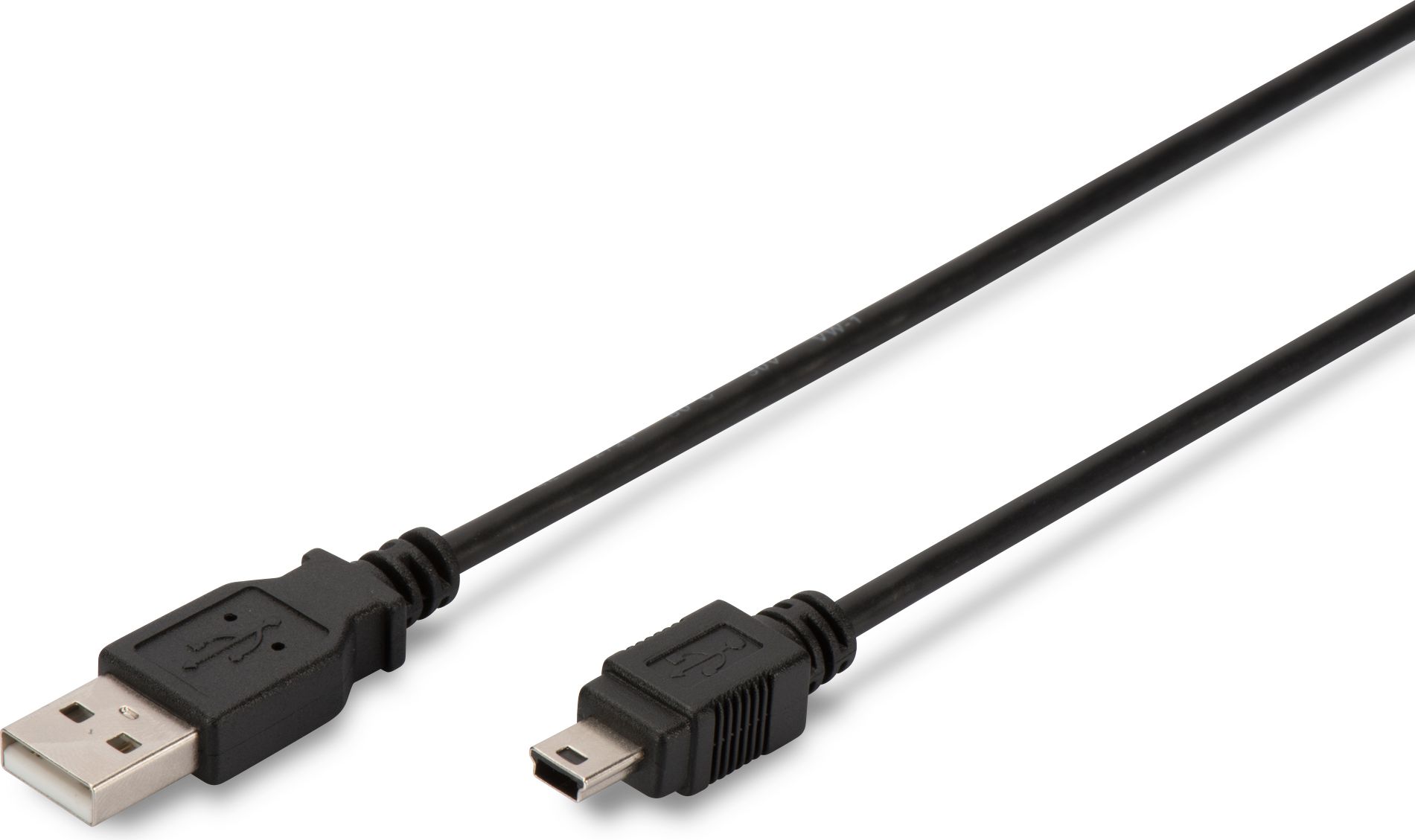 Kabel USB Digitus USB-A - micro-B 3 m Czarny (AK-300108-030-S)
