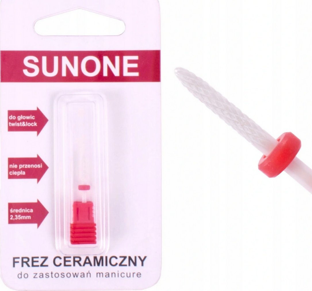 Sunone Frez ceramiczny szczelinowy do skórek delikatny