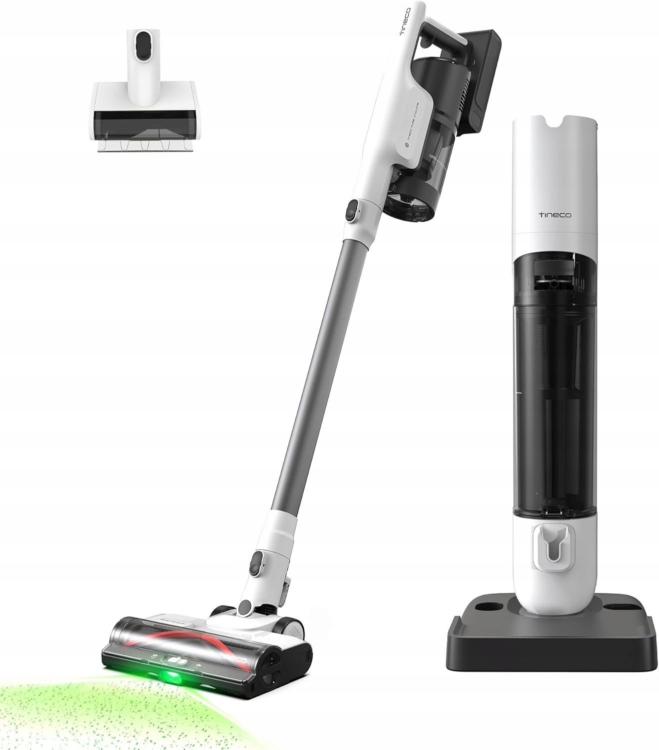 Odkurzacz pionowy Tineco Pure ONE Station 5 Plus bezprzewodowy odkurzacz ze stacją 2,5l 450W