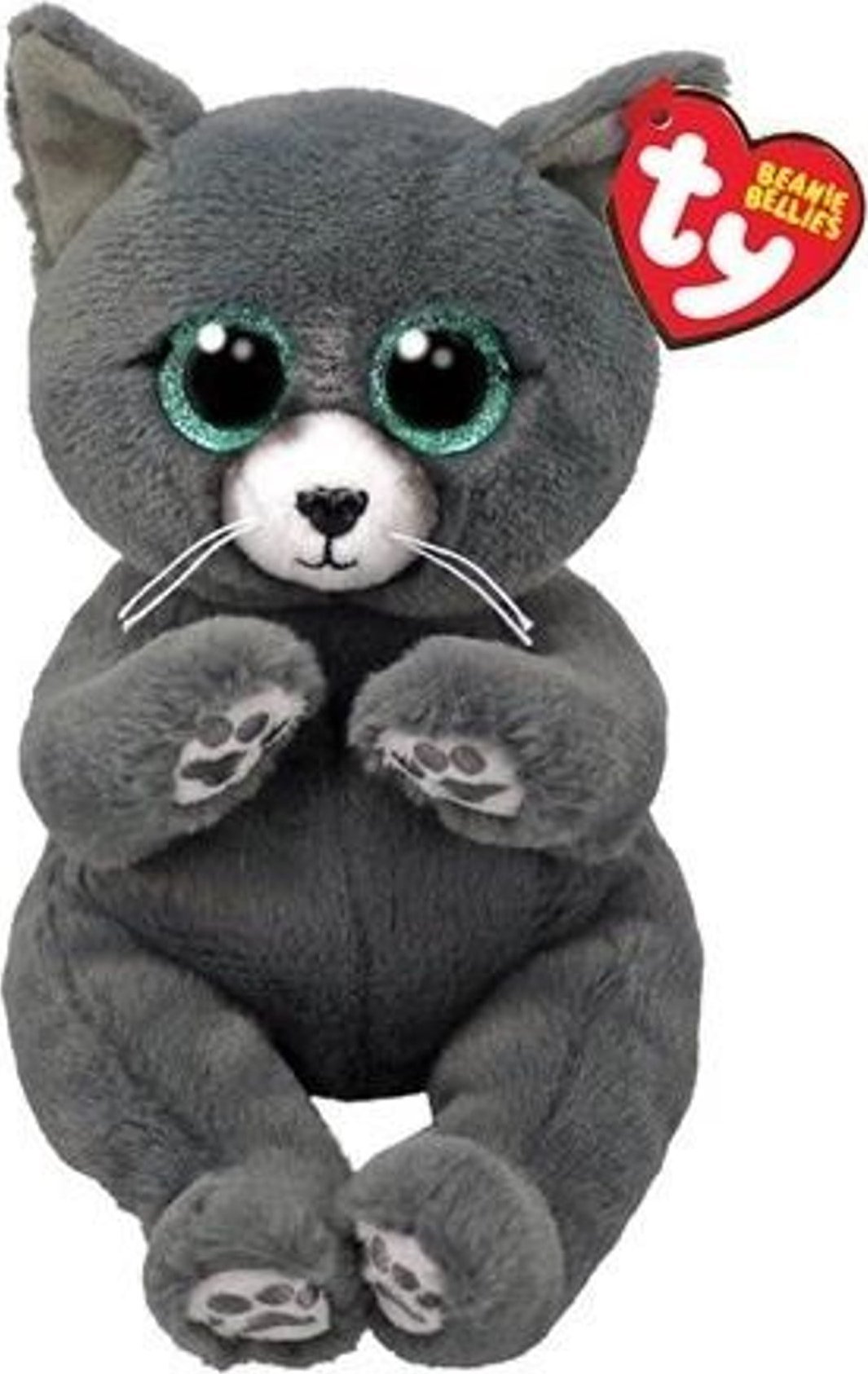 TY Beanie Bellies Binx - niebieski kot rosyjski 15cm