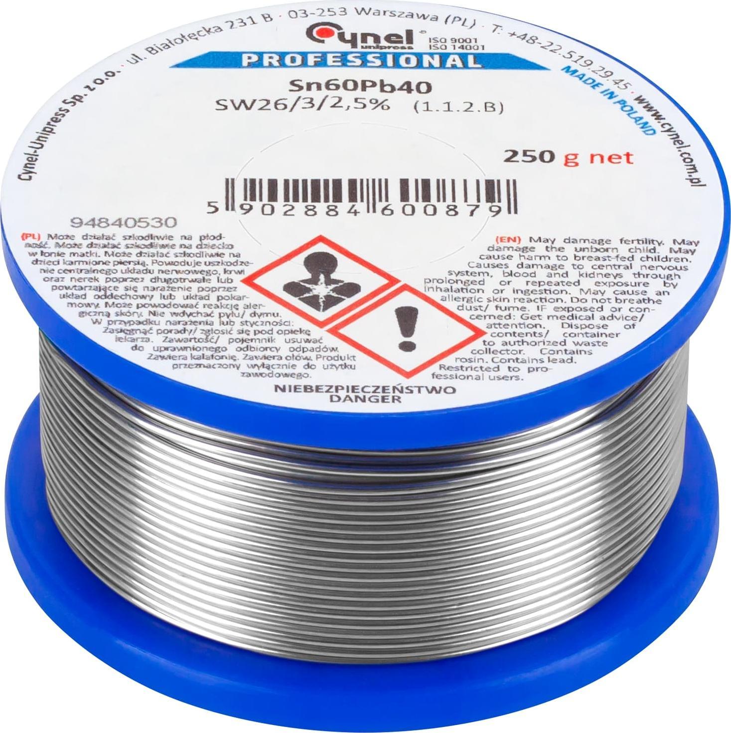 Cynel Cyna 1.2mm/250g Sn60Pb40