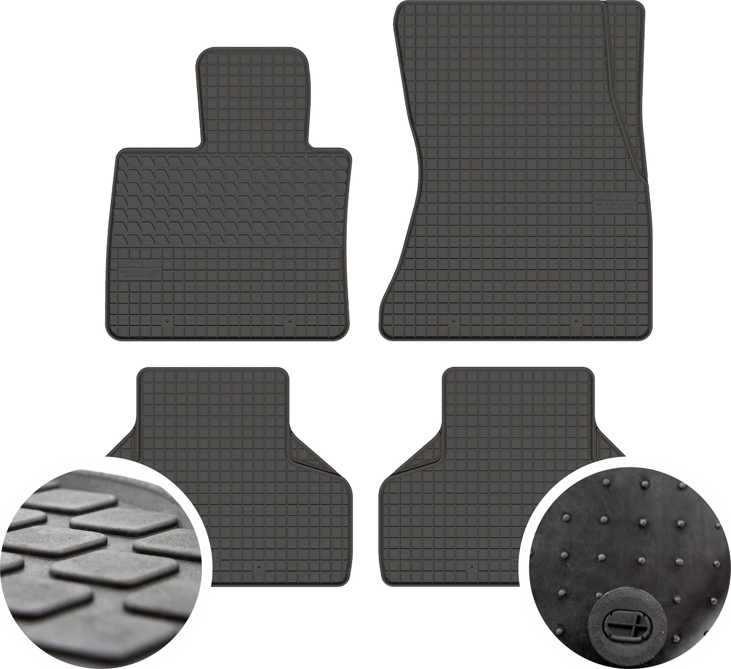 GeyerHosaja Dywaniki gumowe do BMW X5 F15
