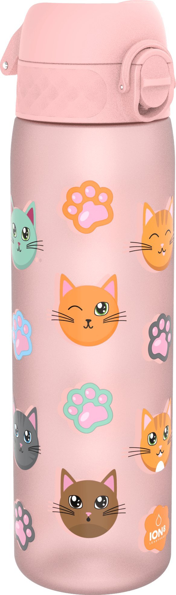 ion8 Butelka ION8 BPA Free I8RF500PRCATS Cats