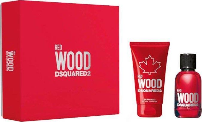 Dsquared2 Zestaw Red Wood Pour Femme EDT 100ml + BL 150ml