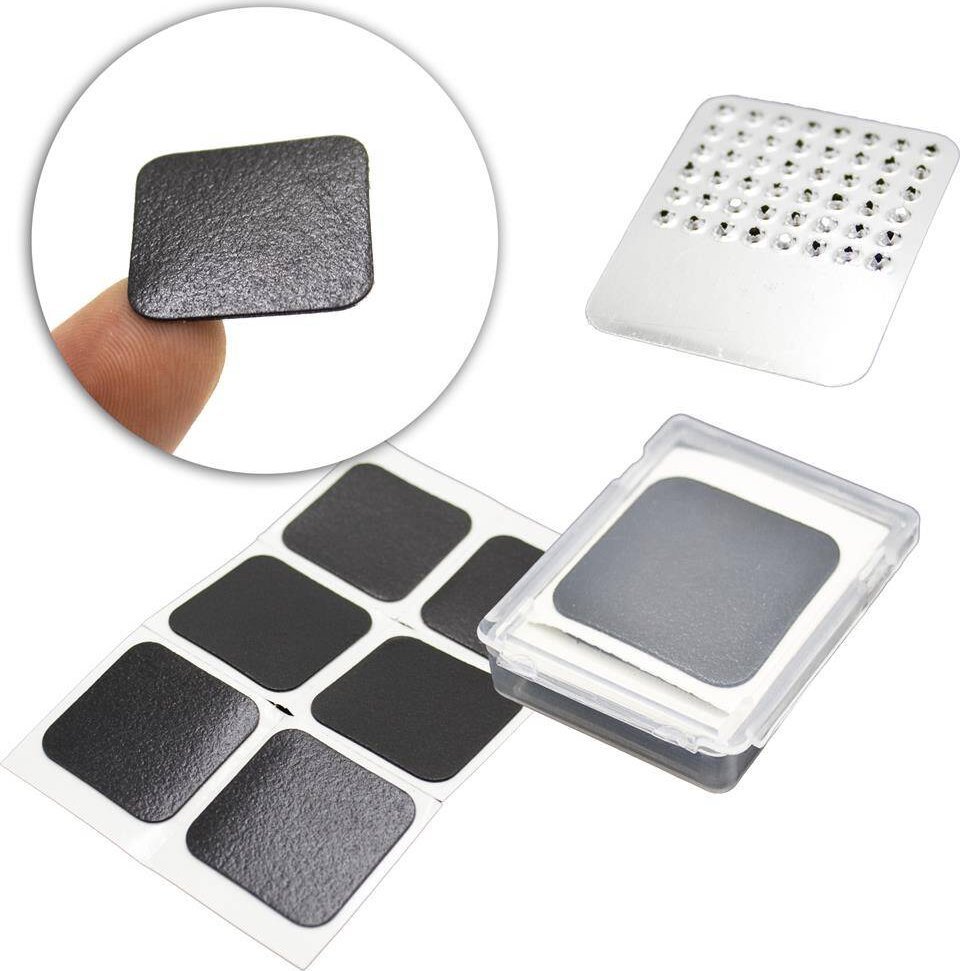 Samoprzylepne łatki do dętek (zestaw 6 szt. + tarka)