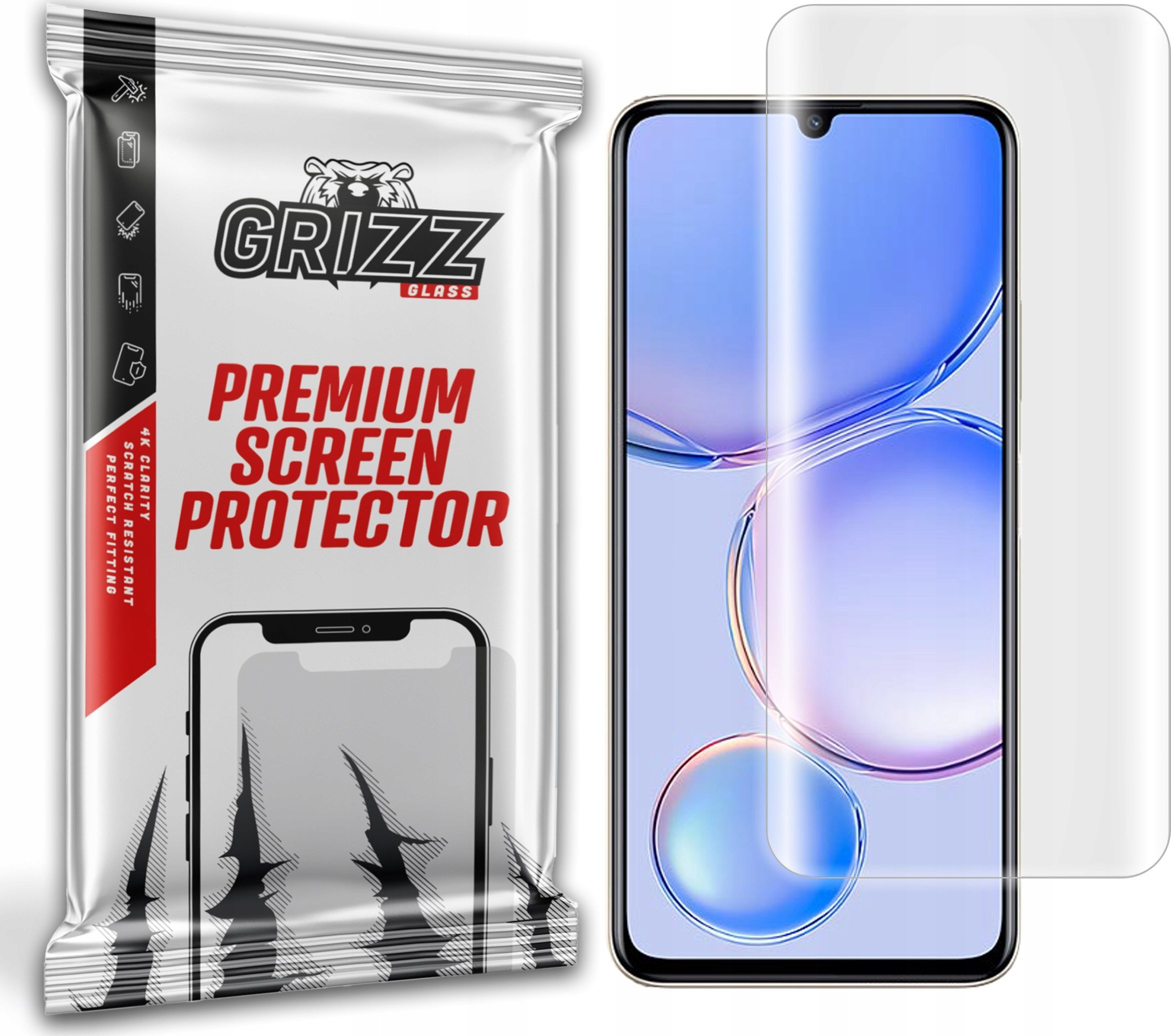 GrizzGlass Folia hydrożelowa GrizzGlass Hydrofilm Huawei Nova Y71