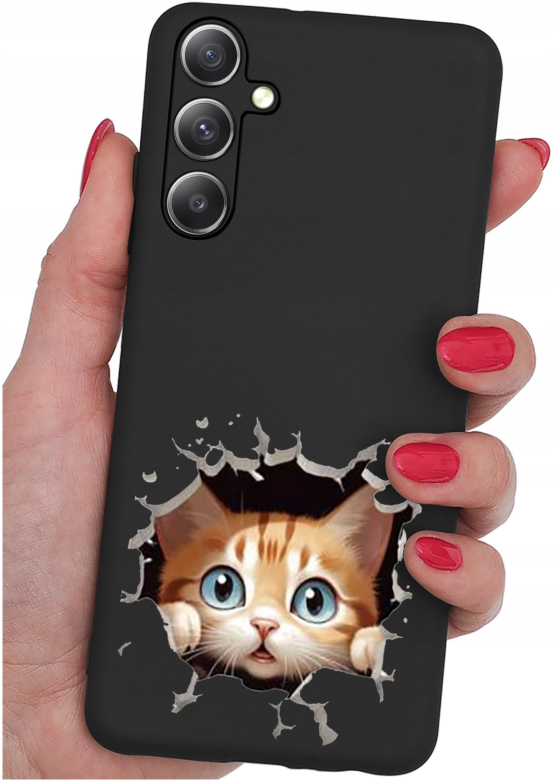 ETUI do Samsung Galaxy S25 WZORY | SILIKONOWE MATT CASE + SZKŁO 9H