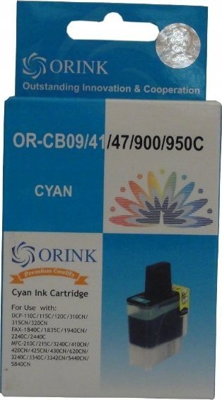 Tusz Orink Tusz zamienny ORINK LC900C Cyan 20 ml