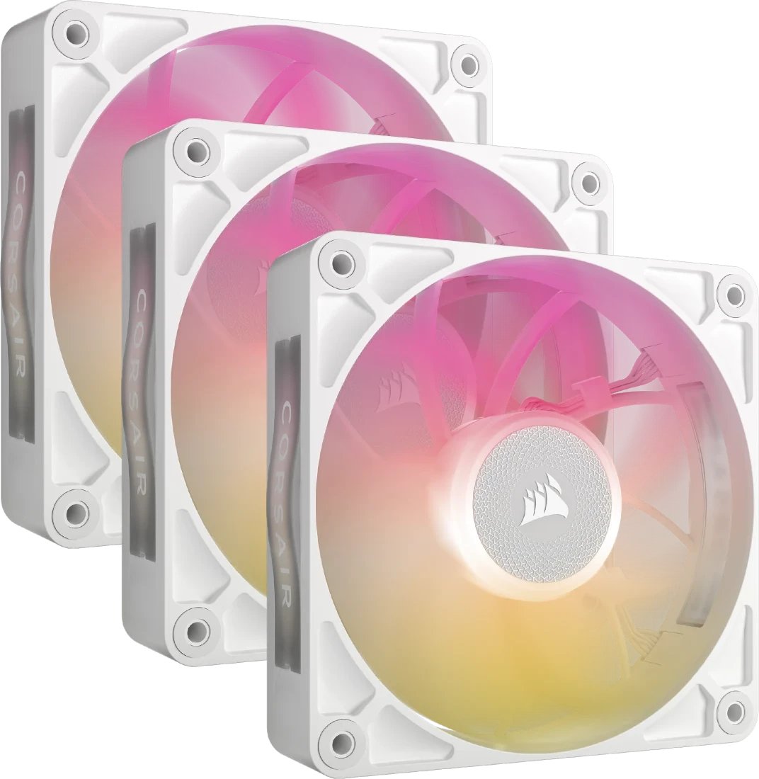 Wentylator Corsair iCUE LINK RX120 MAX RGB 3-pack + Hub (CO-9051038-WW)