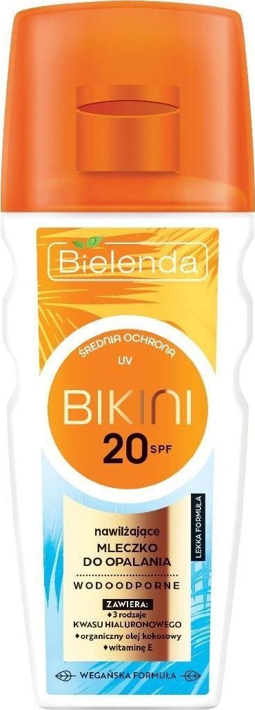 Bielenda Bielenda Bikini nawilżające mleczko do opalania SPF20 175ml