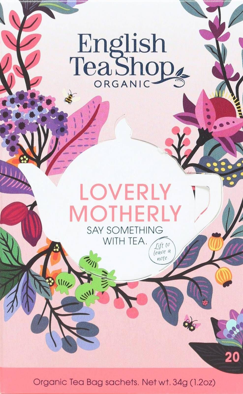 English Tea English Tea Shop, Herbata Loverly Motherly, Mix 5 Smaków, 20 Saszetek