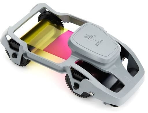 Zebra 800300-255EM taśma do drukarek 300 stron(y) Czarny, Cyjan, Purpurowy, Żółty