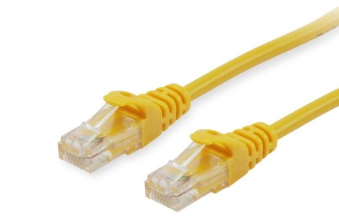 Equip 625475 kabel sieciowy Żółty 0,15 m Cat6 U/UTP (UTP)