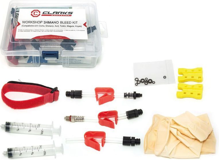 Clarks Zestaw do odpowietrzania hamulców hydraulicznych dla SHIMANO (CLA-SHI-BLEED)