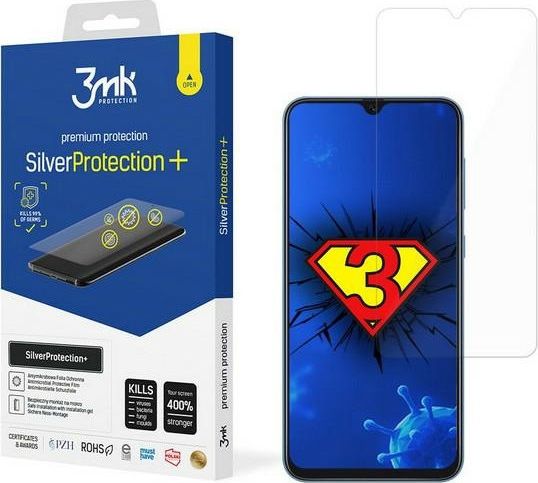 3MK 3MK Silver Protect+ Sam A307 A30s Folia Antymikrobowa montowana na mokro