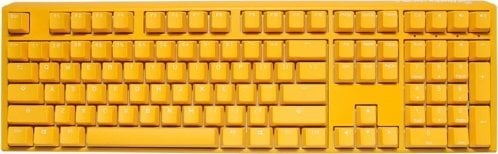 Klawiatura Ducky Ducky One 3 Yellow Gaming Tastatur, RGB LED - MX-Speed-Silver (US)