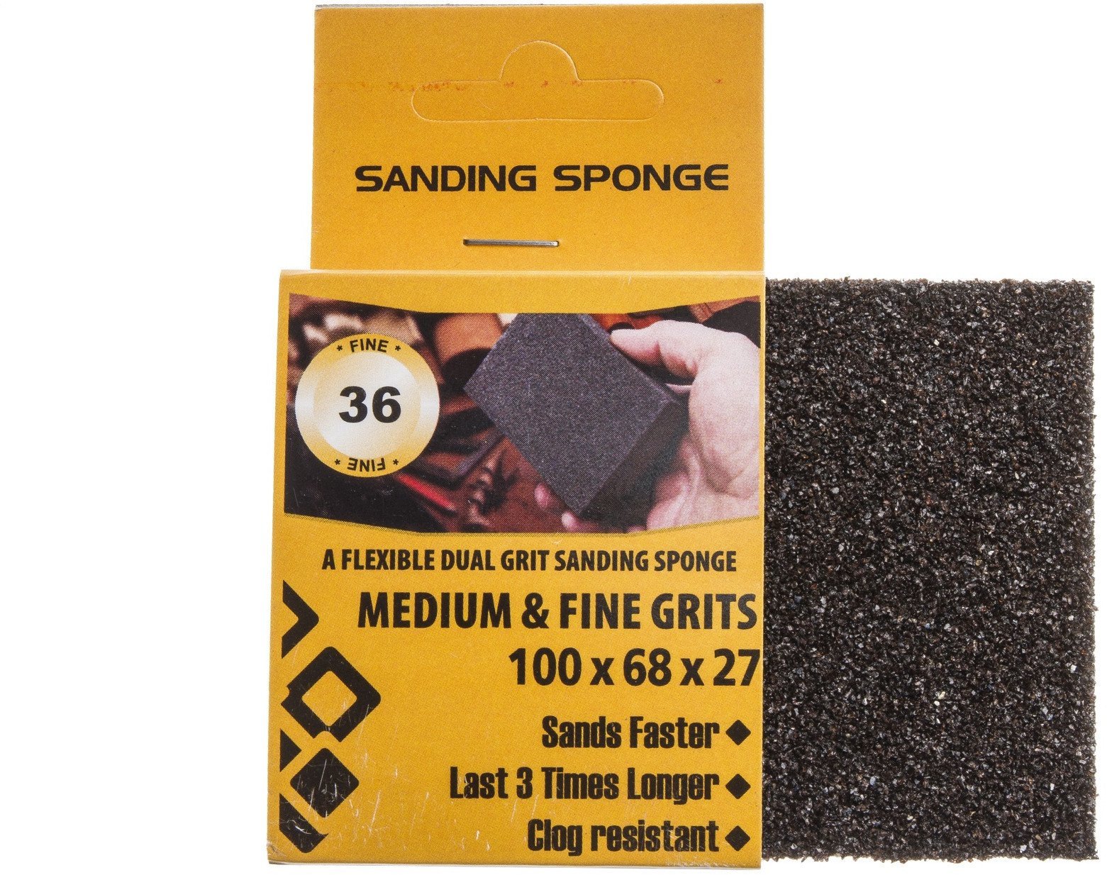 GRINDING SPONGE FORTE TOOLS 100X68X27 M