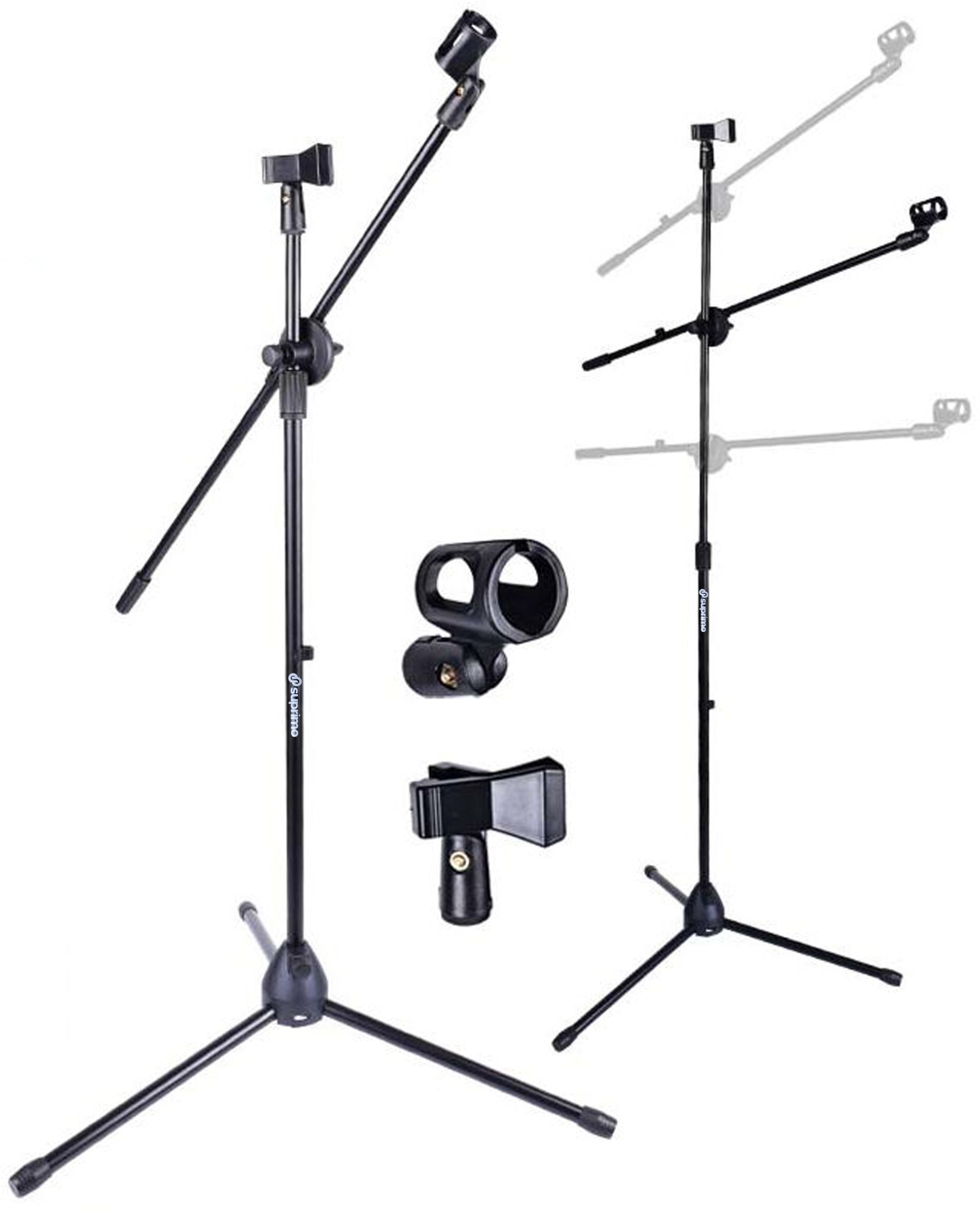 SUPRIMO M1 statyw mikrofonowy ramię podwójny skład