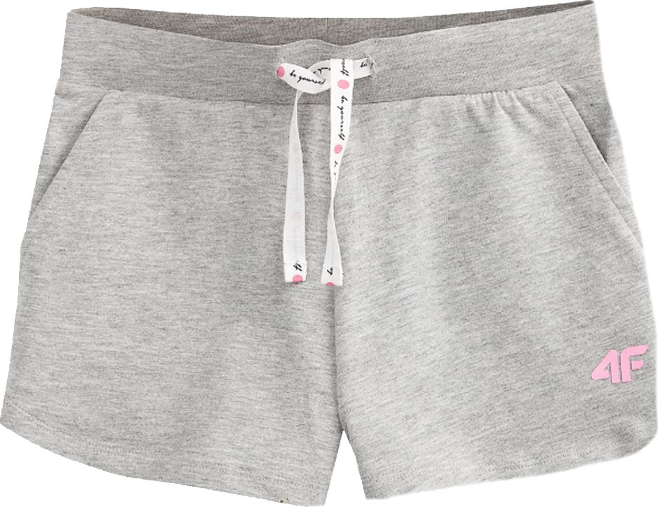 4f 4F Girl's Shorts HJL20-JSKDD001-25M szare 164