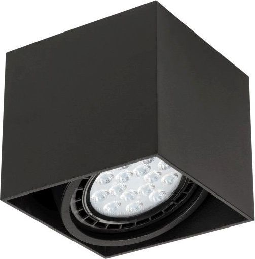 Lampa sufitowa Orlicki Design Lampa natynkowa kostka czarna Orlicki Design Cardi Cardi I nero