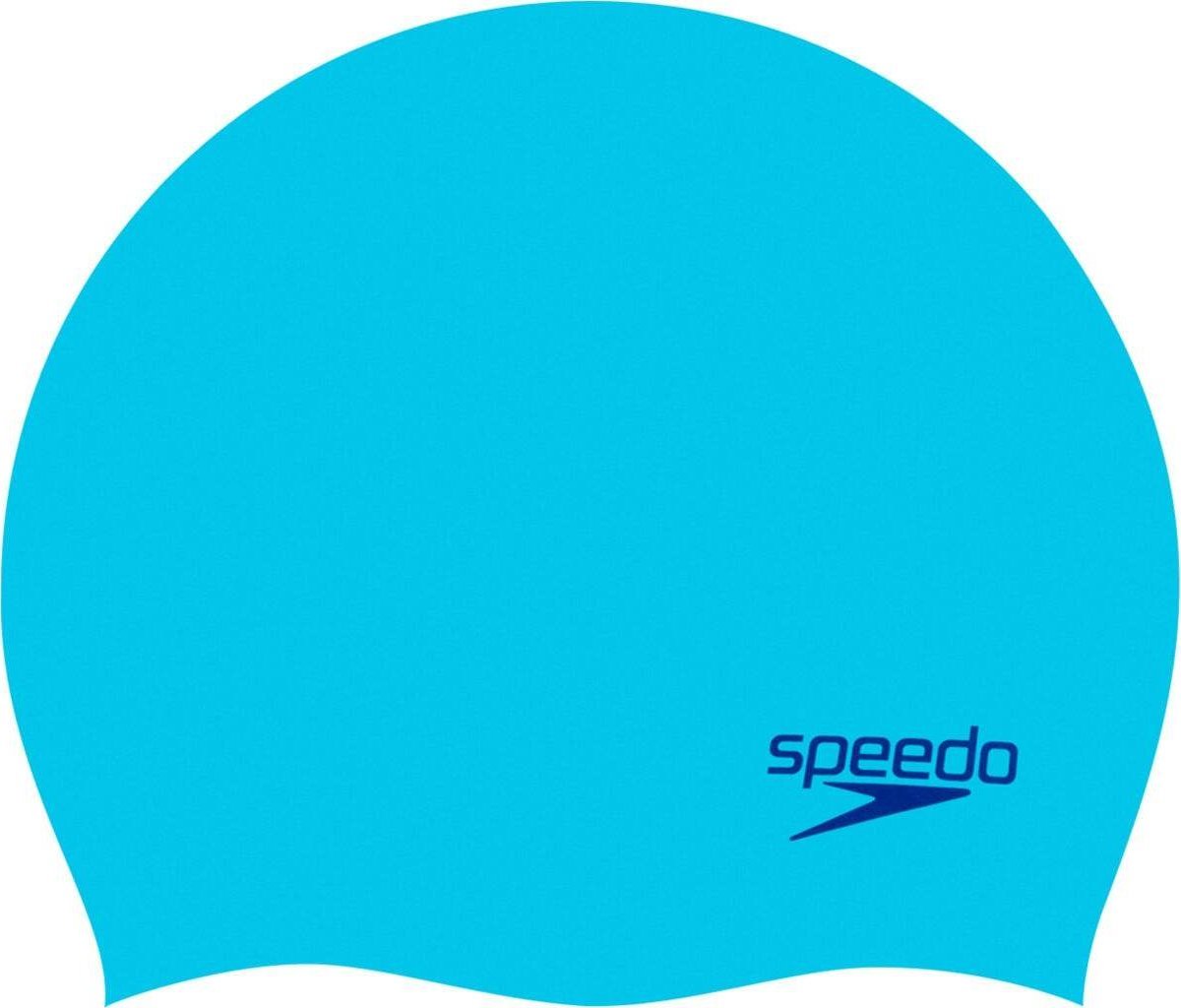 Speedo Czepek Pływacki Speedo Junior Plain Moulded Blue