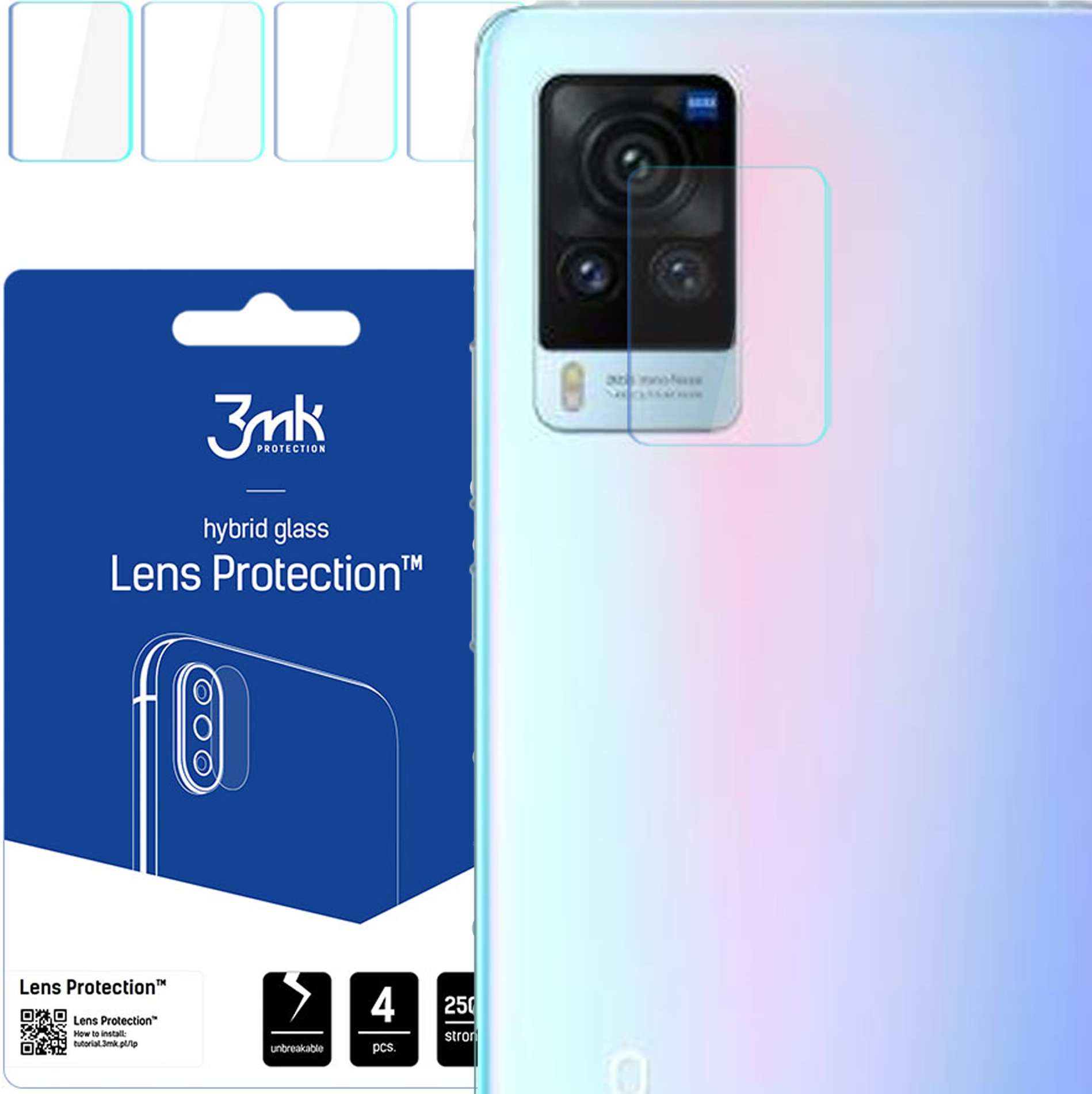 VIVO X60 PRO 5G GLOBAL - 3MK LENS PROTECTION