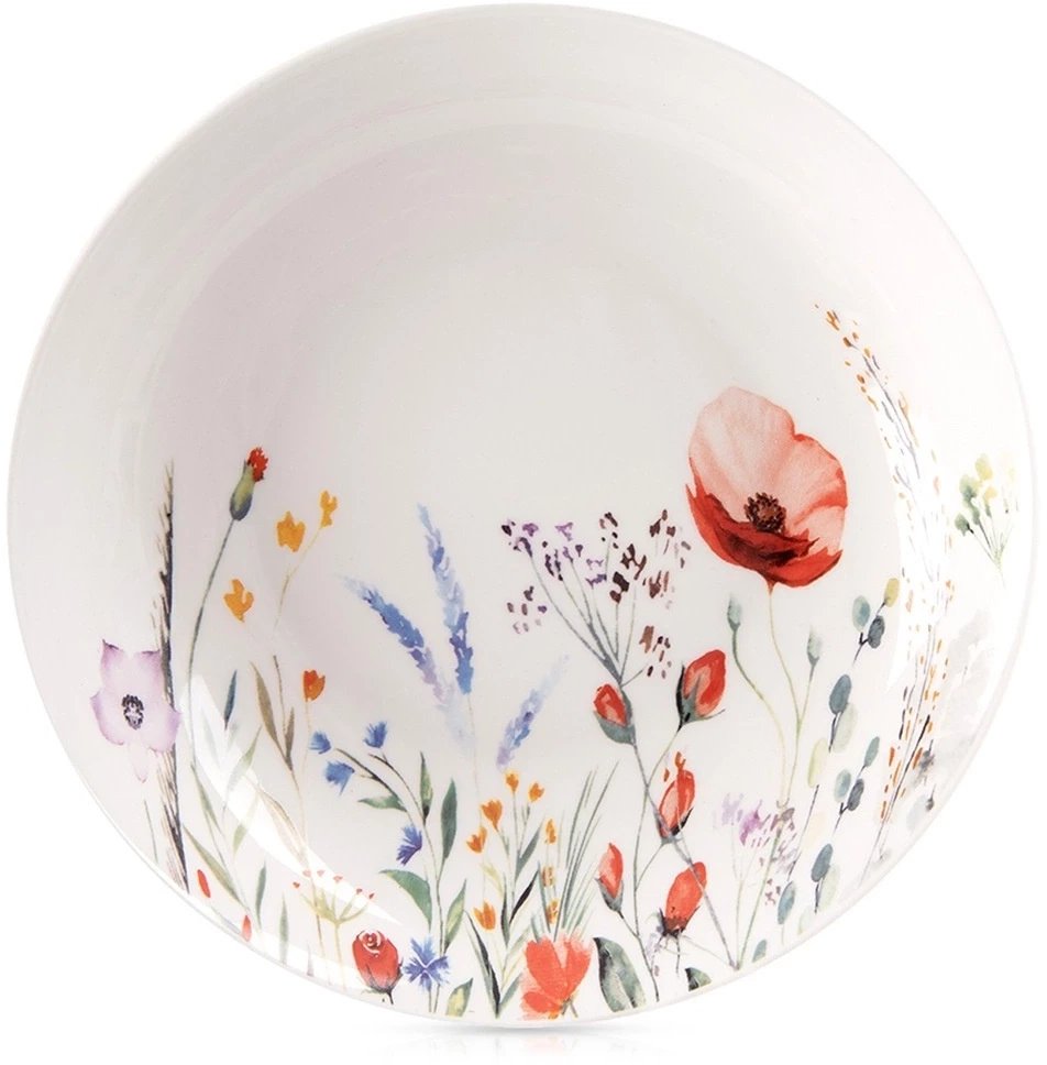 Talerz obiadowy głęboki porcelanowy MAKI 20,5 cm, 600 ml