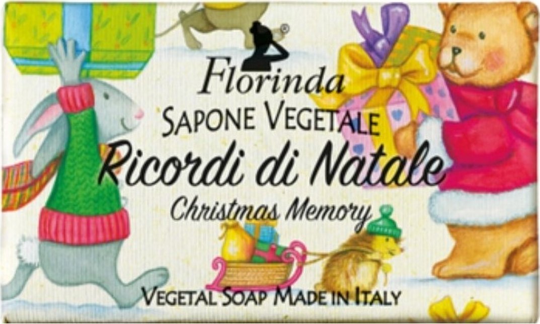 Florinda Xmas Mydło w kostce świąteczne wspomnienia, irys 100g