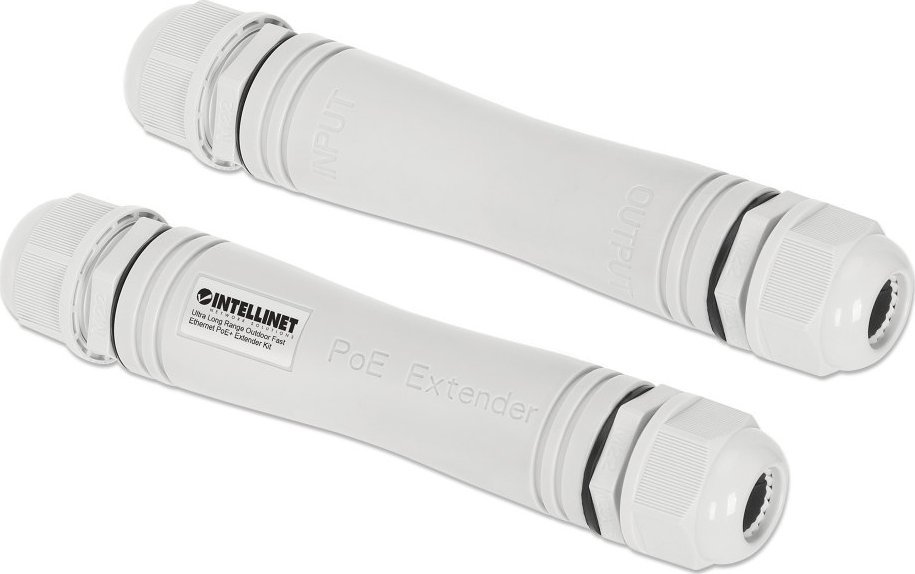 Konwerter światłowodowy Intellinet Network Solutions INTELLINET UltraLong Range Outdoor PoE-Extender bis 1000m