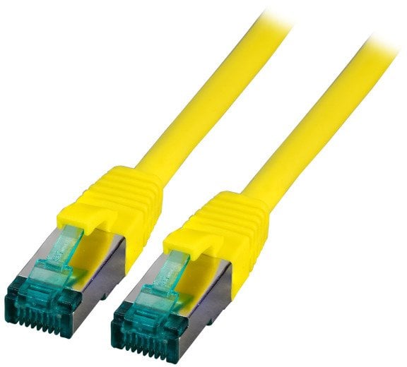 EFB Kabel RJ45 S/FTP, Cat.6A, LSZH, 7,5m, żółty