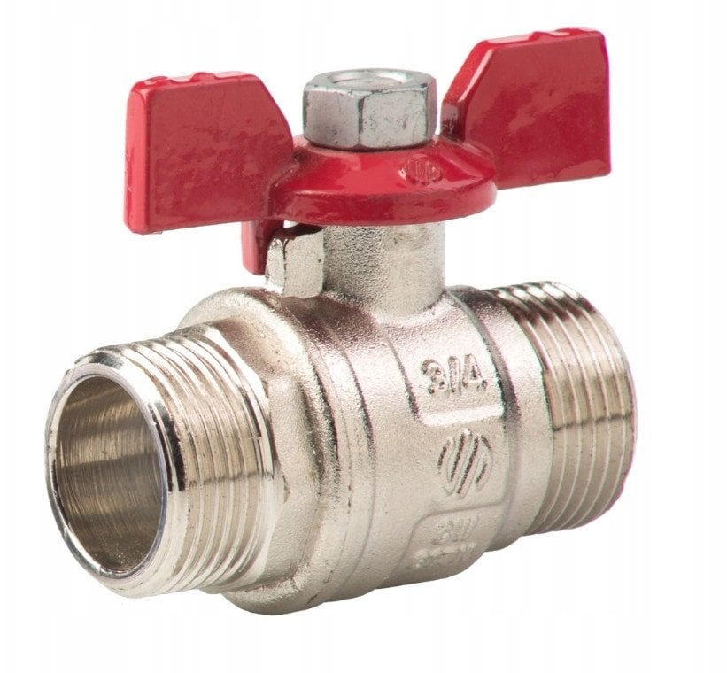 BALL VALVE BUTERFLY HAND 3/4MM
