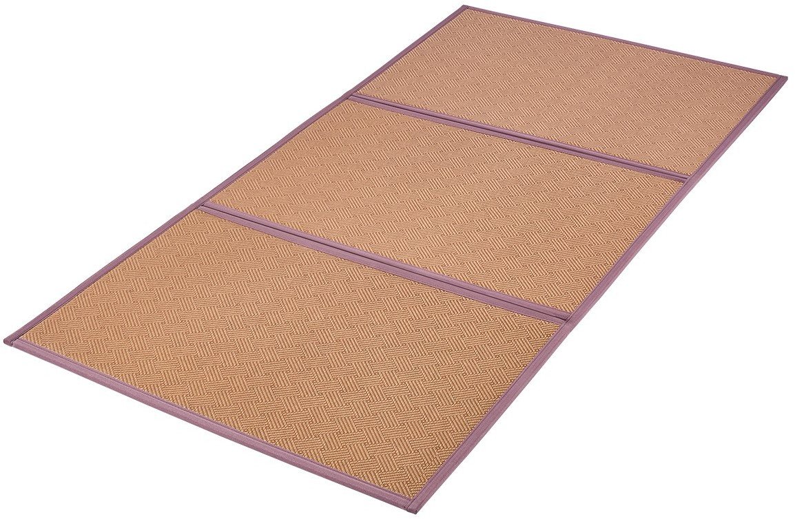 Materac Tatami Japoński Składany z Naturalnej Rattanu 2032 x 990 x 13 mm