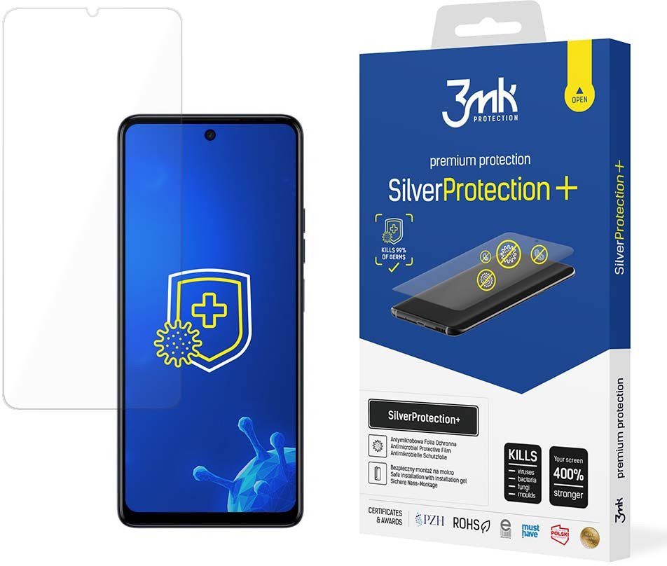 TECNO SPARK 10 - 3MK SILVERPROTECTION+