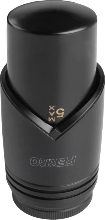 Ferro Dekoracyjna głowica cieczowa GT34B, czarna