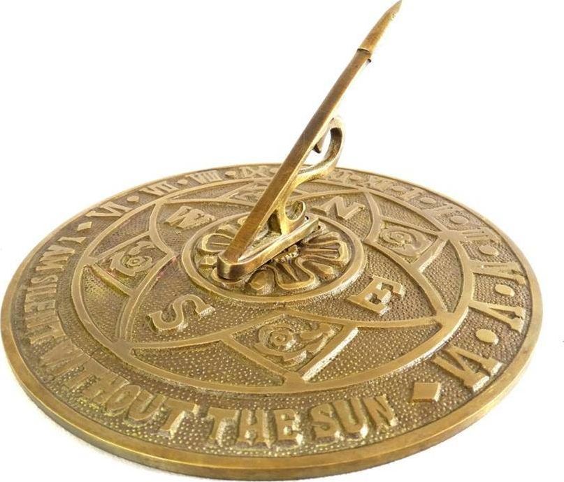 Upominkarnia Ogrodowy zegar słoneczny - KWIAT SDC