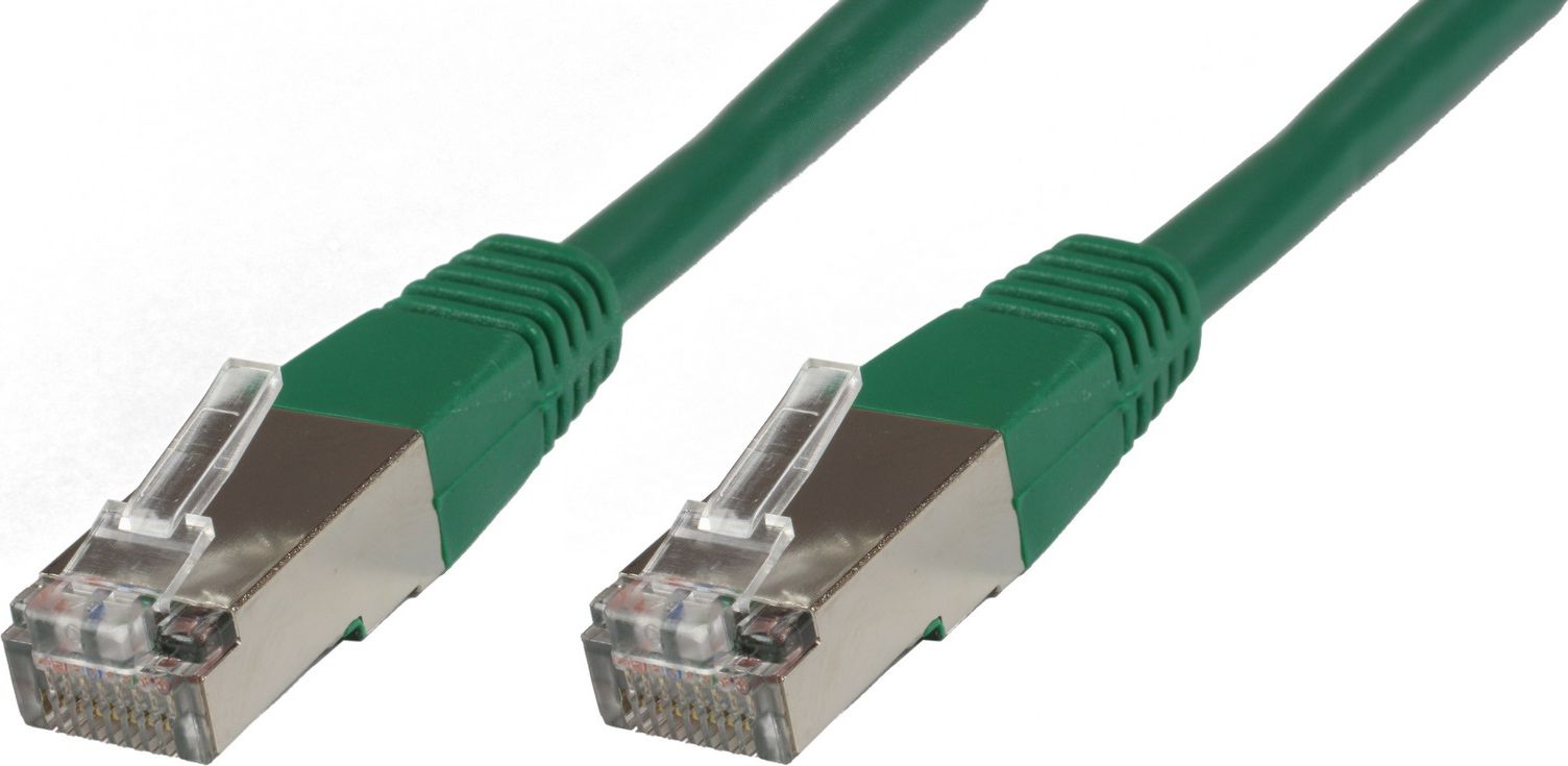 MicroConnect RJ-45/RJ-45 kat.6 S/FTP Zielony 3m (SSTP603G)