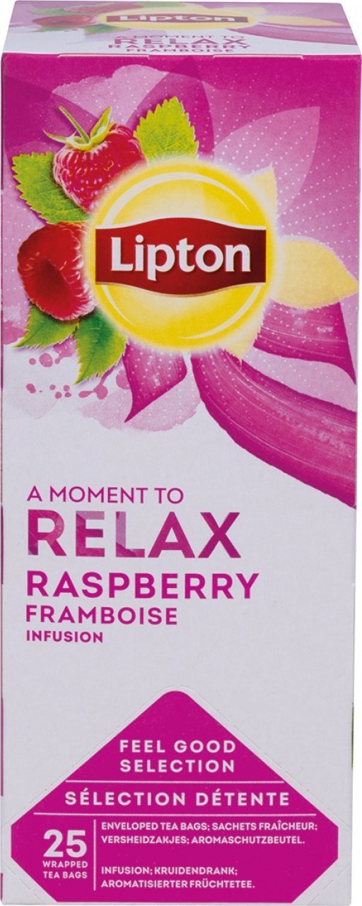 Lipton Herbata owocowa Classic Raspberry 25 torebek